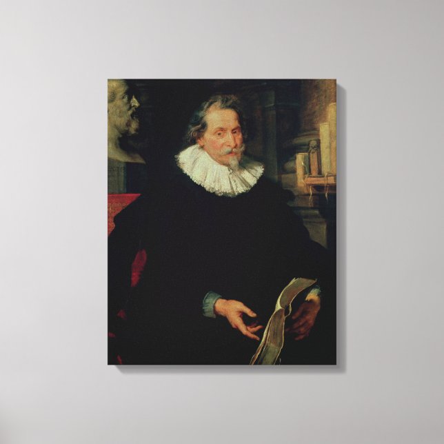 Portrait of Ludovicus Nonnius Canvas Print (Front)