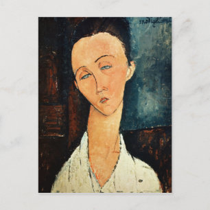 Portrait of Lunia Czechowska, 1918 Postcard