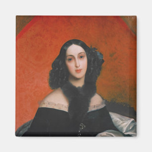 Portrait of M.A. Bek, 1840 Magnet
