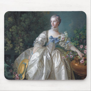 Portrait of Madame Bergeret, Boucher Mouse Mat
