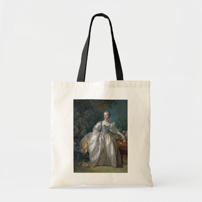 Portrait of Madame Bergeret, Boucher Tote Bag (Front)