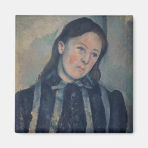 Portrait of Madame Cezanne with Loosened Hair, 189 Magnet