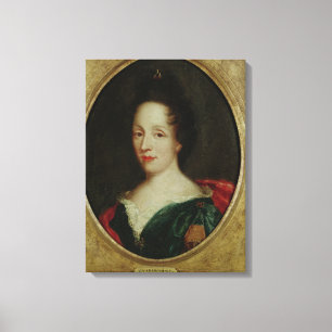 Portrait of Madame Champmesle Canvas Print