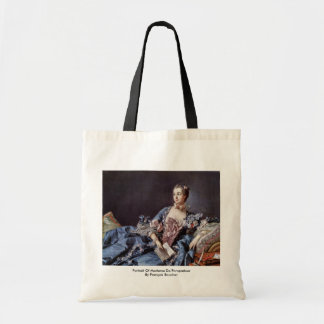 Portrait Of Madame De Pompadour Tote Bag