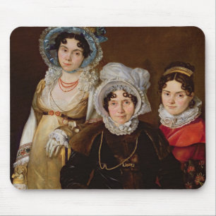 Portrait of Madame de Tangry Mouse Mat
