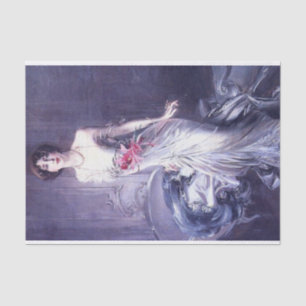 Portrait of Madame E. L. Doyen (1910) by Boldini Tissue Paper