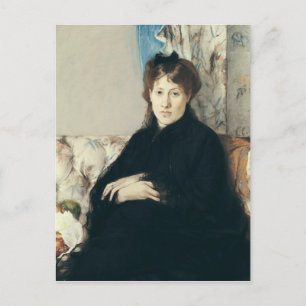 Portrait of Madame Edma Pontillon 1871 Postcard