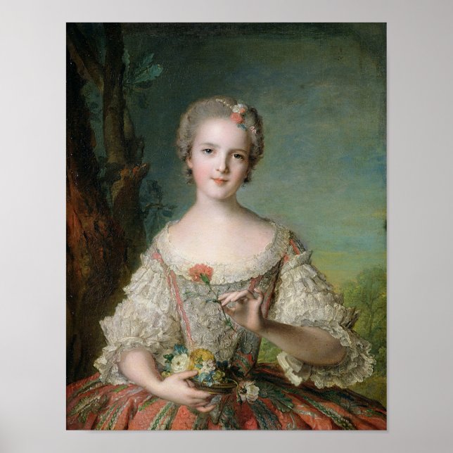 Portrait of Madame Louise de France Poster (Front)