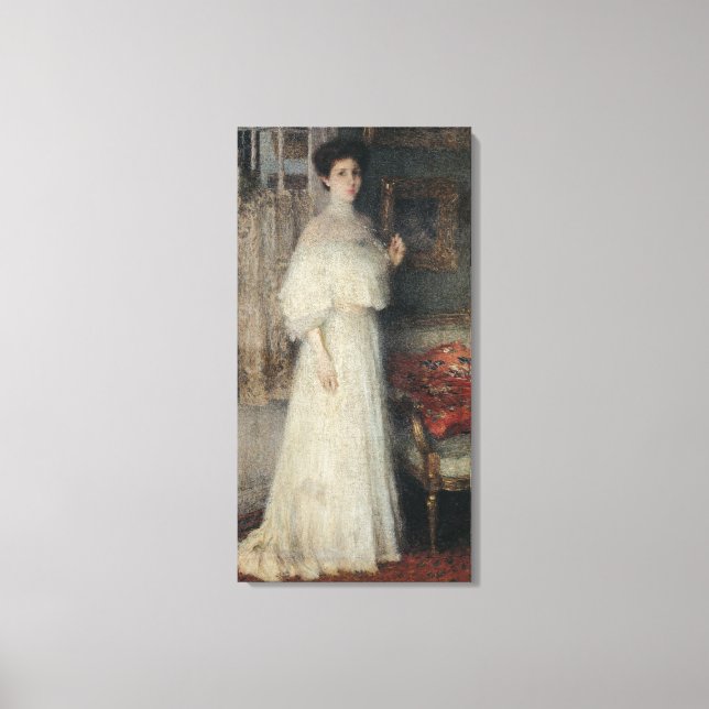 Portrait of Madame Masson Canvas Print (Front)