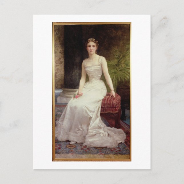 Portrait of Madame Olry-Roederer, 1900 (oil on can Postcard (Front)