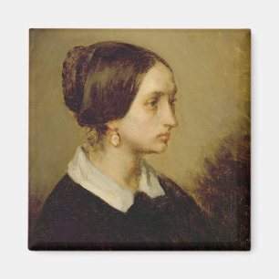 Portrait of Madame Ono, 1844 Magnet