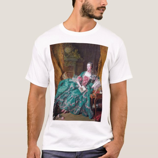 Portrait of Madame Pompadour, Boucher T-Shirt (Front)
