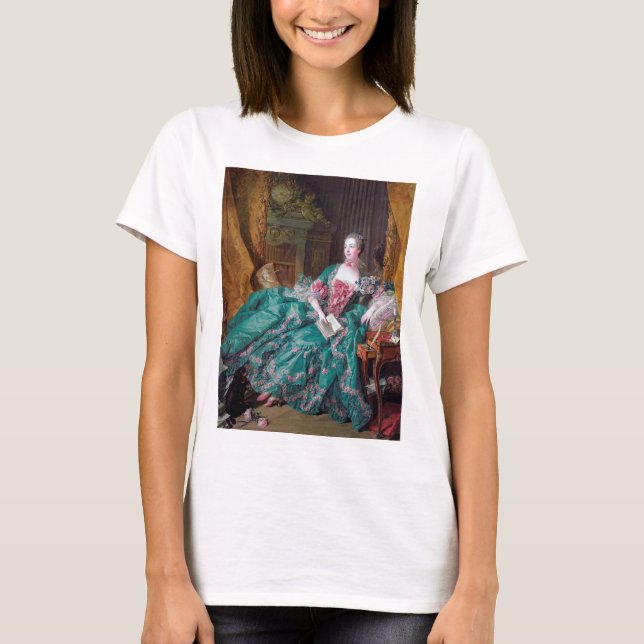 Portrait of Madame Pompadour, Boucher T-Shirt (Front)