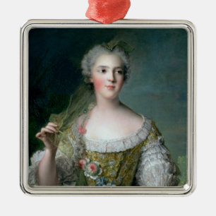 Portrait of Madame Sophie Metal Tree Decoration