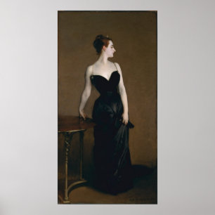 Portrait of Madame X by John Singer Sargent, 1884 Poster