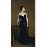 Portrait of Madame X by John Singer Sargent, 1884 Standing Photo Sculpture<br><div class="desc">John Singer Sargent - Portrait of Madame X from 1884. One of the most famous paintings and one of the most famous female portraits of art history.</div>