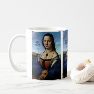 Portrait of Maddalena Doni by Raphael Sanzio Coffee Mug