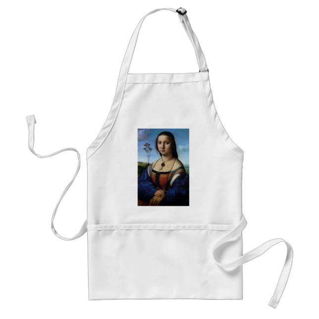 Portrait of Maddalena Doni by Raphael Sanzio Standard Apron (Front)