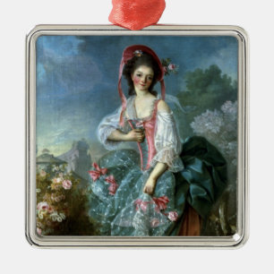 Portrait of Mademoiselle Guimard as Terpsichore, c Metal Tree Decoration