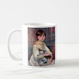 Portrait of Mademoiselle Julie Manet by Renoir Coffee Mug