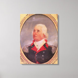 Portrait of Major General Charles C. Pinckney Canvas Print