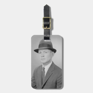 Portrait of Man Luggage Tag