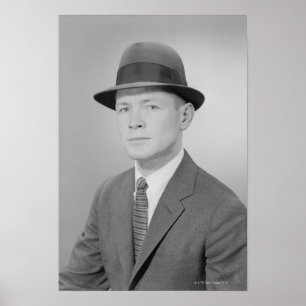 Portrait of Man Poster