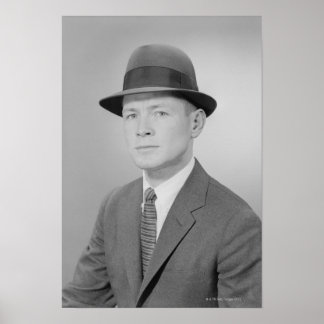 Portrait of Man Poster