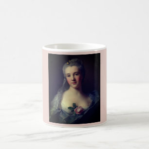 Portrait of Manon Balletti – Jean-Marc Nattier Coffee Mug
