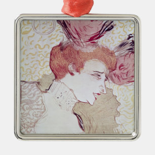 Portrait of Marcelle Lendor, 1895 Metal Tree Decoration