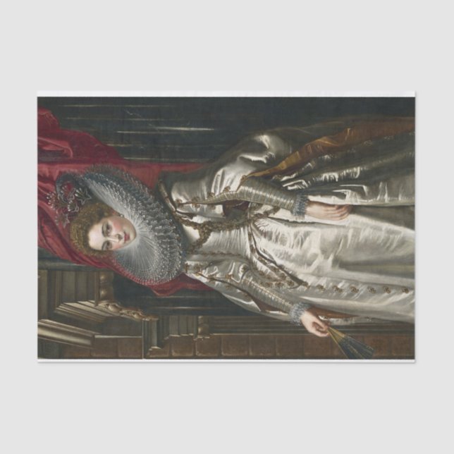 Portrait of Marchesa Brigida Spinola-Doria, Rubens Tissue Paper (Front)