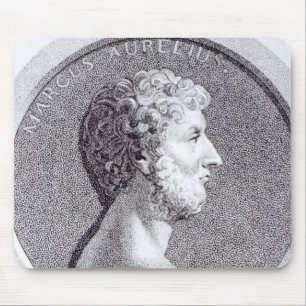 Portrait of Marcus Aurelius Mouse Mat