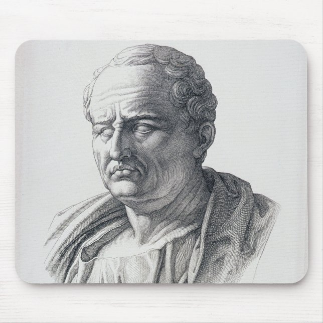 Portrait of Marcus Tullius Cicero Mouse Mat (Front)