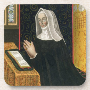Portrait of Margaret Beaufort, Countess of Richmon Coaster