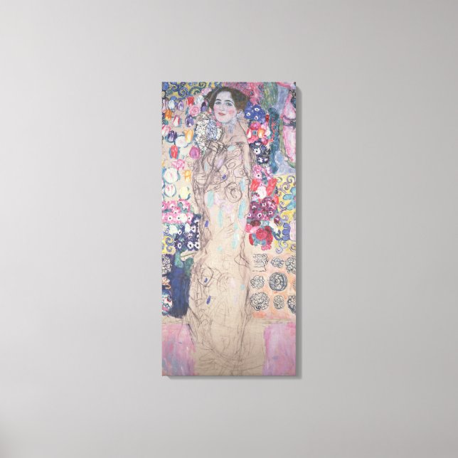 Portrait of Maria Munk Canvas Print (Front)