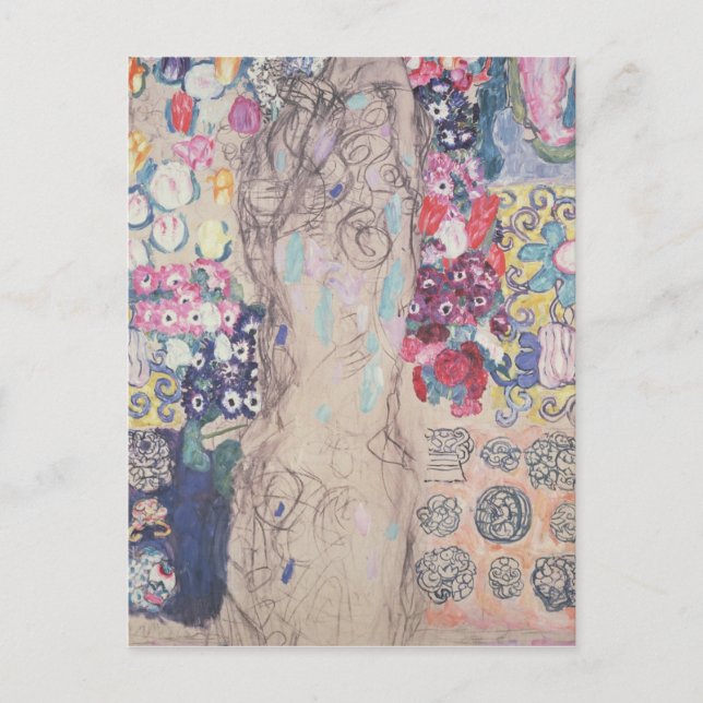 Portrait of Maria Munk Postcard (Front)