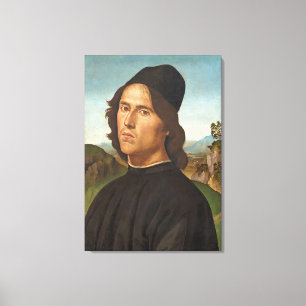 Portrait of Marianito Goya, Grandson of the Artist Canvas Print