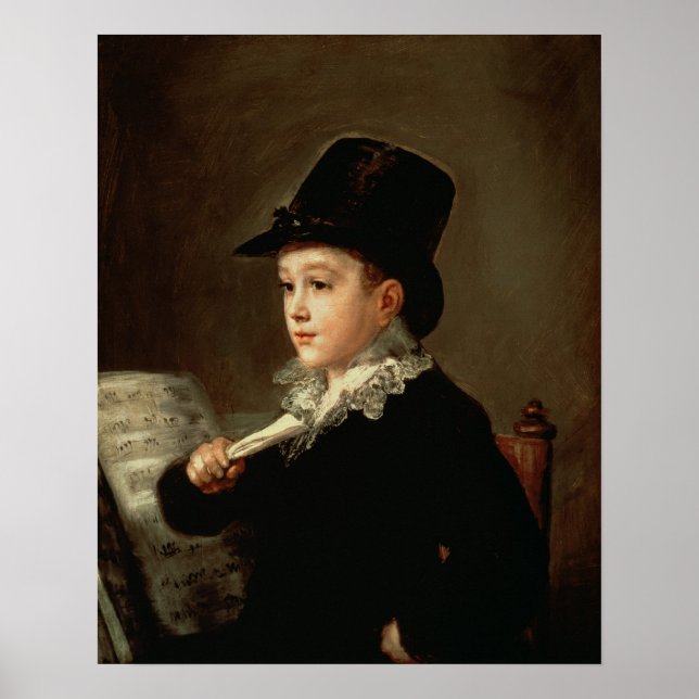 Portrait of Marianito Goya Poster (Front)