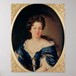 Portrait of Marie-Anne Mancini Princess Colonna Poster