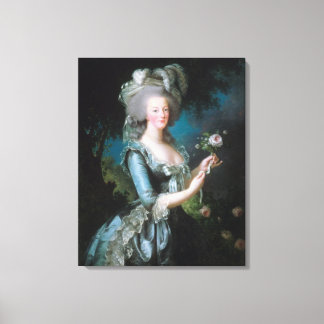 Portrait Of Marie Antoinette Canvas Print