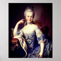 Portrait of Marie Antoinette – Martin van Meytens