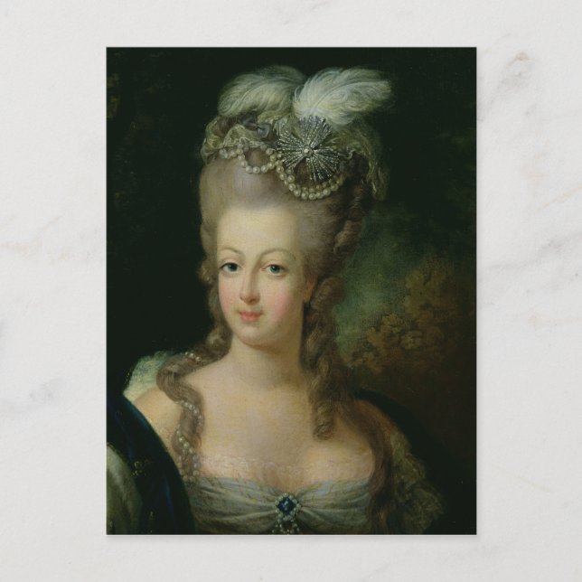 Portrait of Marie-Antoinette Postcard (Front)
