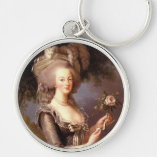 Portrait of Marie Antoinette, Queen of France Key Ring