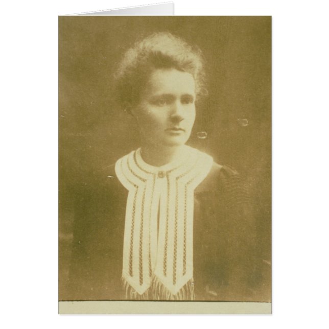 Portrait of Marie Curie (Front)