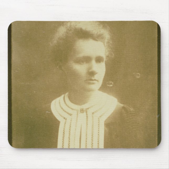 Portrait of Marie Curie Mouse Mat (Front)