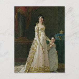 Portrait of Marie-Julie Clary Queen of Naples Postcard