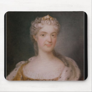 Portrait of Marie Leczinska Queen of France Mouse Mat