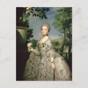 Portrait of Marie-Louise of Bourbon Postcard