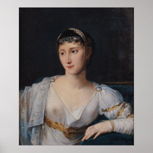 portrait of Marie-Pauline Bonaparte Poster