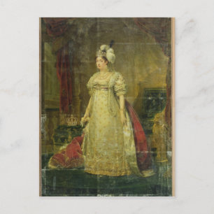 Portrait of Marie-Therese-Charlotte de France Postcard